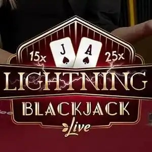 Try Lightning Blackjack slot by Evolution on tooniebet-ontario.com – logo image