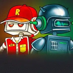 Robospin logo by BGAMING ToonieBet Casino